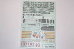 Actros adhesive board Tamiya