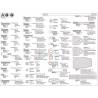 A bag of metal parts for Actros Tamiya - TAMIYA 9402552