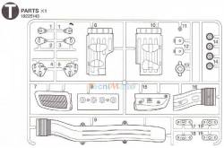 Actros T Air Filter Cluster Tamiya