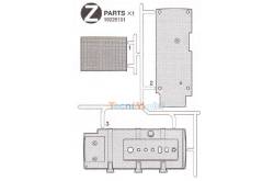 Z-piece cluster MFU Actros and MAN 4x2 Tamiya