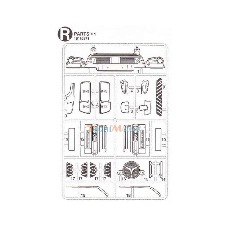 R Parts miscellaneous parts Actros