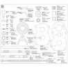 Tamiya D bag of metal parts for 4x2 Actros, Volvo and Scania S RC Trucks 9402555
