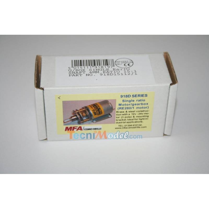 Gearmotor 280 1024:1 4mm shaft