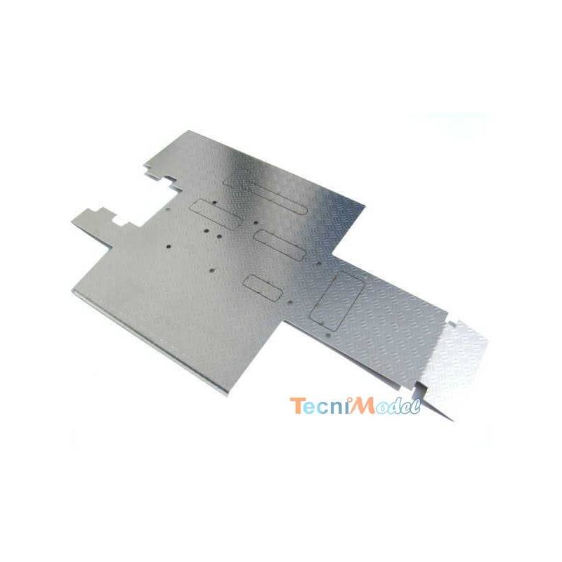 Checkered frame cover plate for 1/14 4x2 RC Truck Carson 907180