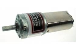 Miniature geared motor with epicyclic train 62:1