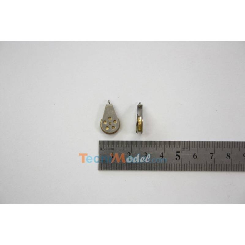 1 Poulie à 1 réa 12x18x3.5mm