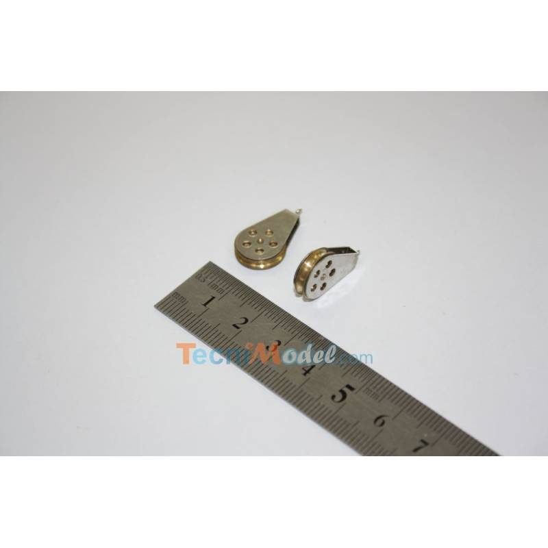 1 Pulley with 1 sheave 12x18x3.5mm