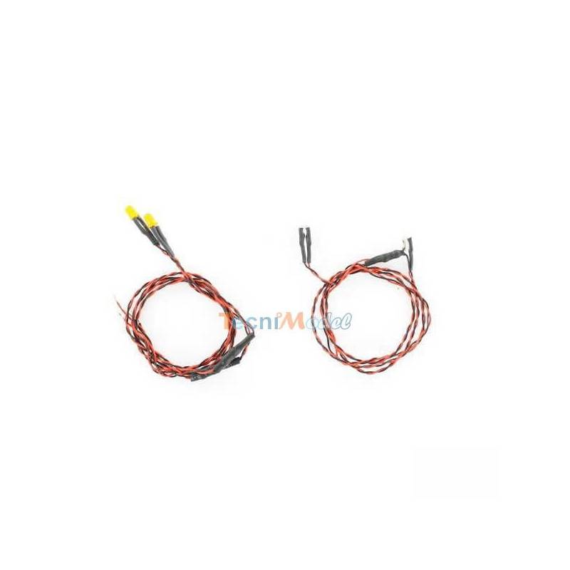 Feux de gabarit pour Mercedes Actros et Arocs Tamiya 1/14 7,2V - 12V