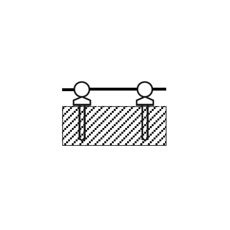 20 Passages de filière Ø1,5mm pour filière de Ø0,5mm - Aero-Naut 510015