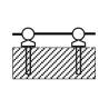20 Passages de filière Ø2mm pour filière de Ø0,5mm - Aero-Naut 510020