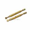 2 M2 20mm brass turnbuckles 1 cylindrical end and 1 ring end
Aero-Naut 529620