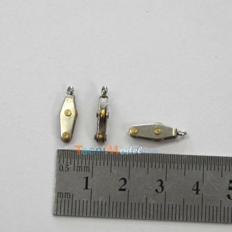 Violin Pulley 1 sheave 5x13x3