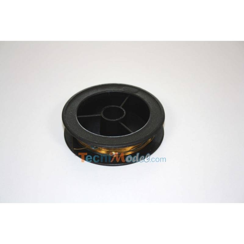 Bobine de fil laiton Ø0.4mm / 25m