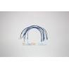 4 Leds câblées 3mm bleu luminosité forte 6v - 7.2v fil de 18cm