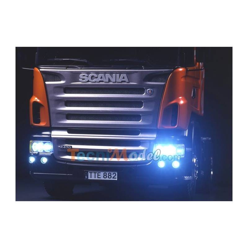 Camion RC Tamiya Scania R470 Highline 1/14 à monter et à peindre - Tamiya 56318