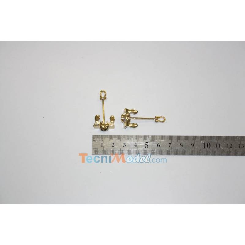 2 Ancres Hall 28x18mm