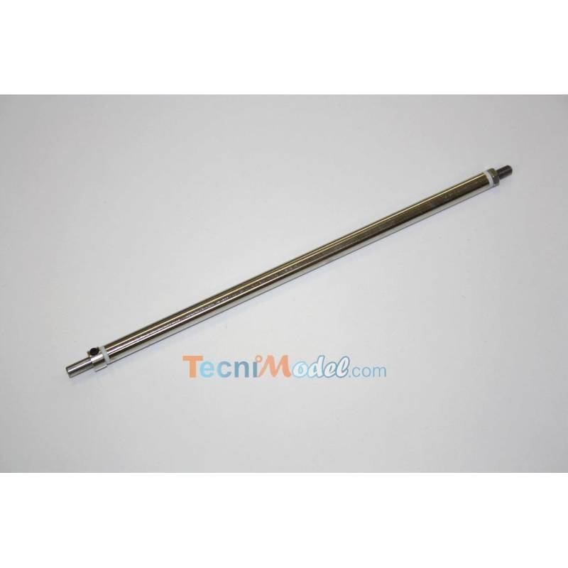 Arbre d'hélice et tube d'étambot Ø4 190mm et tube Ø7mm 165mm
