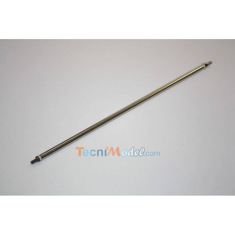 Arbre d'hélice Ø4 290mm et tube d'étambot Ø7mm 260mm
