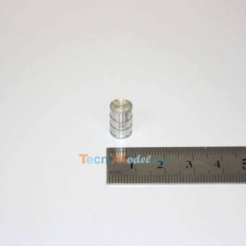 Baril Ø 8mm en aluminium