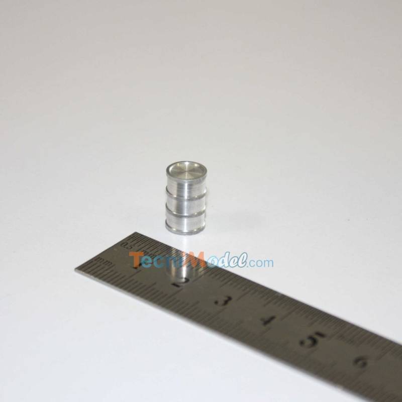 Baril Ø 8mm en aluminium