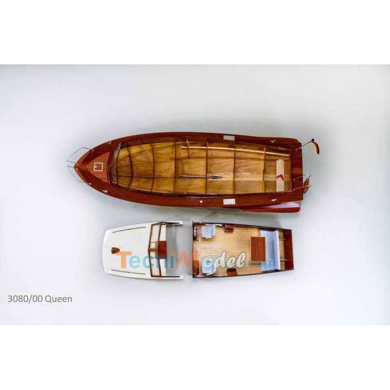 Queen Wooden Yacht 1/10 Kit by Aero-Naut 308000