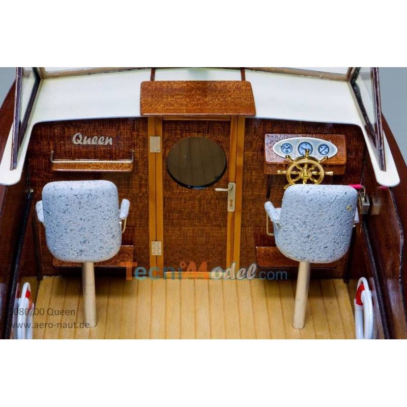 Queen Wooden Yacht 1/10 Kit by Aero-Naut 308000