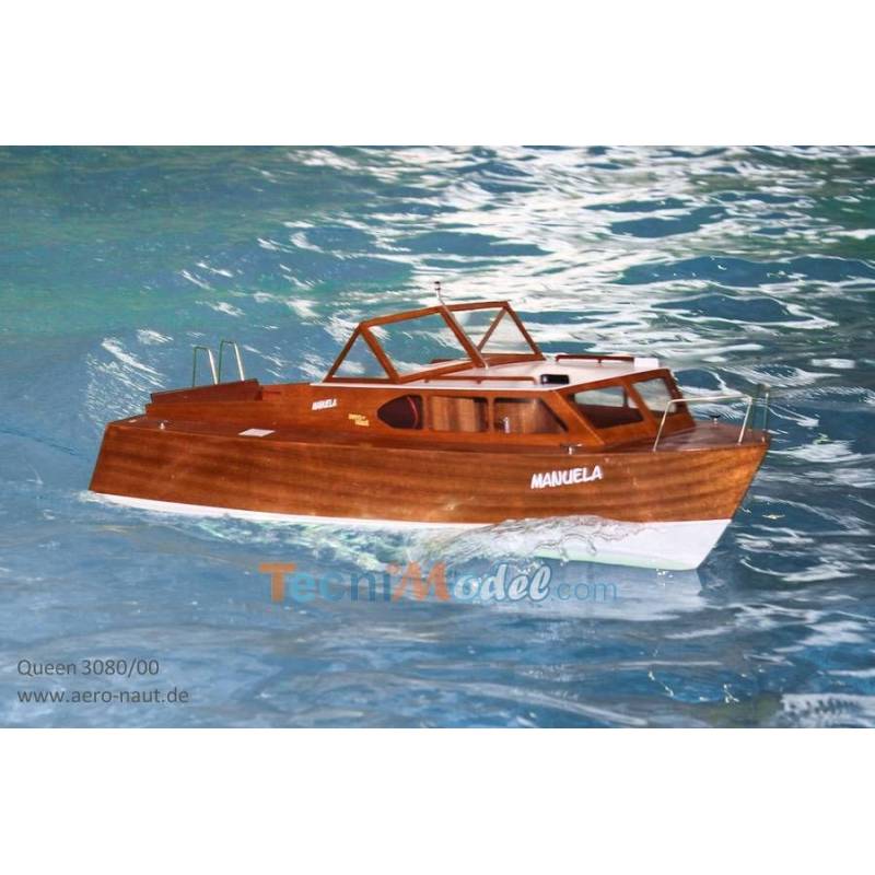 Queen Wooden Yacht 1/10 Kit by Aero-Naut 308000