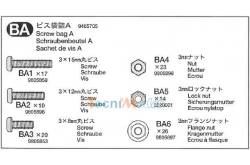 Sachet de vis BA Scania R470 Ref Tamiya 9465705