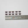 10 Taquets 8mm