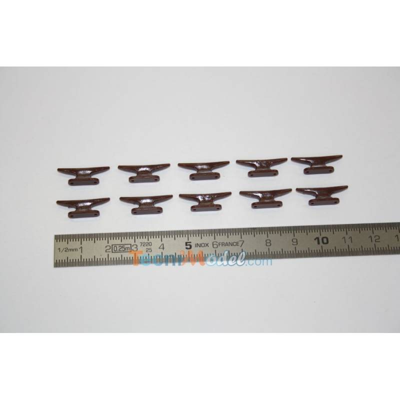 10 Taquets 20mm en plastique - Aero-Naut 540120