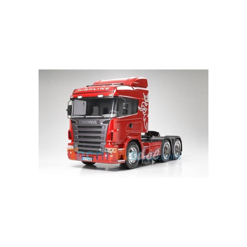 Camion RC Tamiya Scania R620 Highline 6x4 1/14 à monter et à peindre - Tamiya 56323