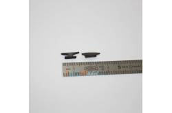 2 Burnished metal cleats 15mm