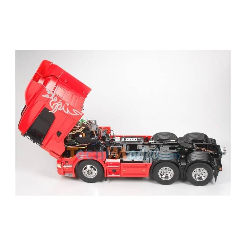 Camion RC Tamiya Scania R620 Highline 6x4 1/14 à monter et à peindre - 56323