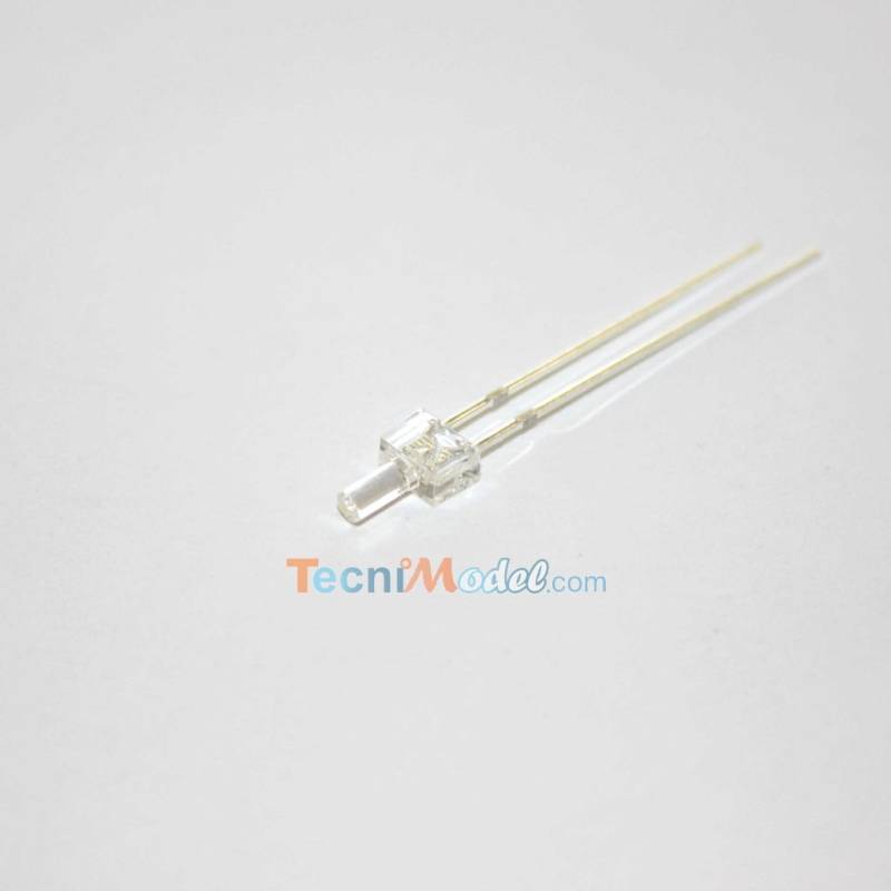 Kit of 10 2mm white 6v/7.2v gun LEDs