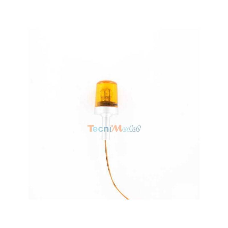1 Hella 12mm orange beacon