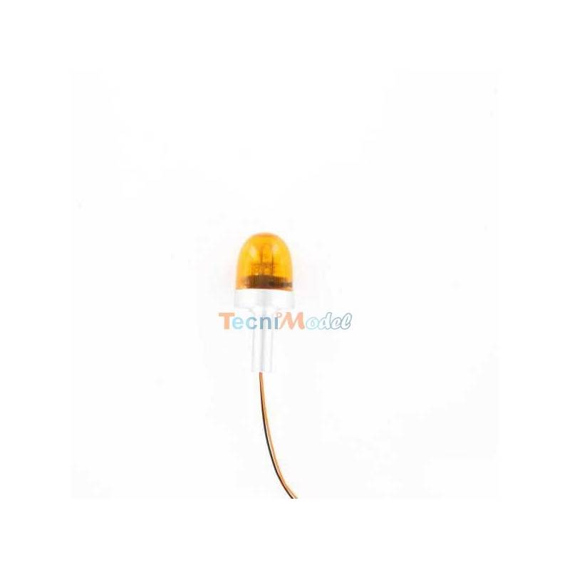 1 Hella 12mm orange beacon