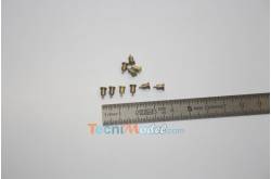 10 Bollards laiton 4.5mm