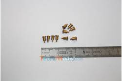 10 Bollards laiton 6mm