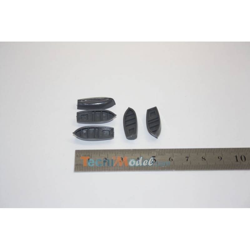 Set of 5 Canoes 26mm