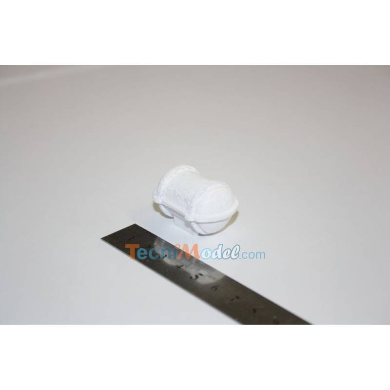 1 conteneur de radeau de survie 39mm