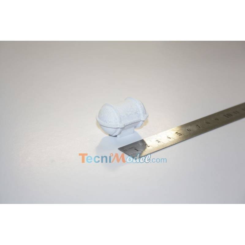 1 conteneur de radeau de survie 39mm