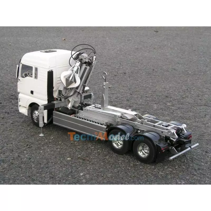 Chassis for Tamiya RC Truck with Leimbach Crane and Hook Loader