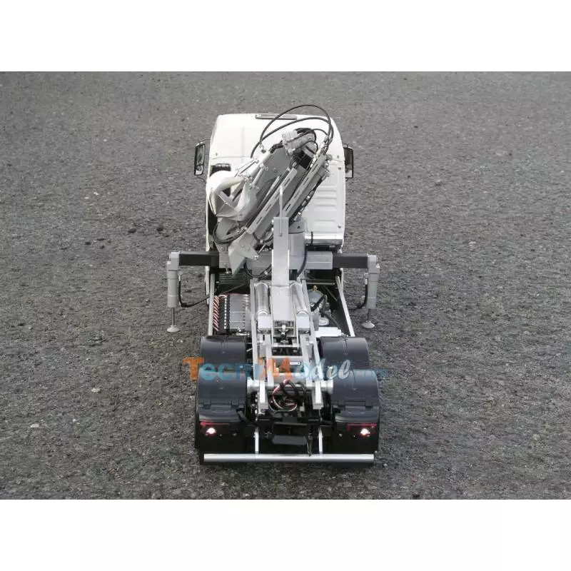 Chassis for Tamiya RC Truck with Leimbach Crane and Hook Loader