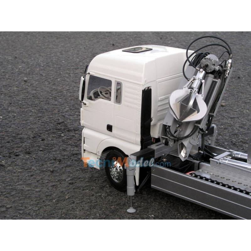 Chassis for Tamiya RC Truck with Leimbach Crane and Hook Loader