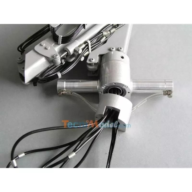 Chassis for Tamiya RC Truck with Leimbach Crane and Hook Loader