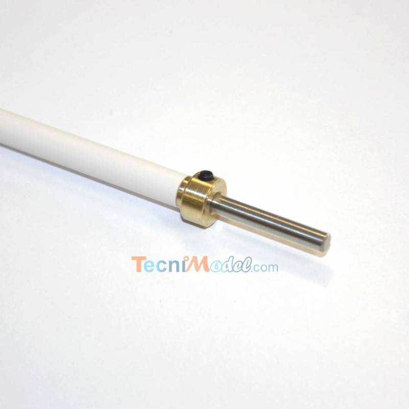 Ø4mm M4 270mm propeller shaft and Ø7mm 222mm stern tube - can be shortened - Raboesch 300-01