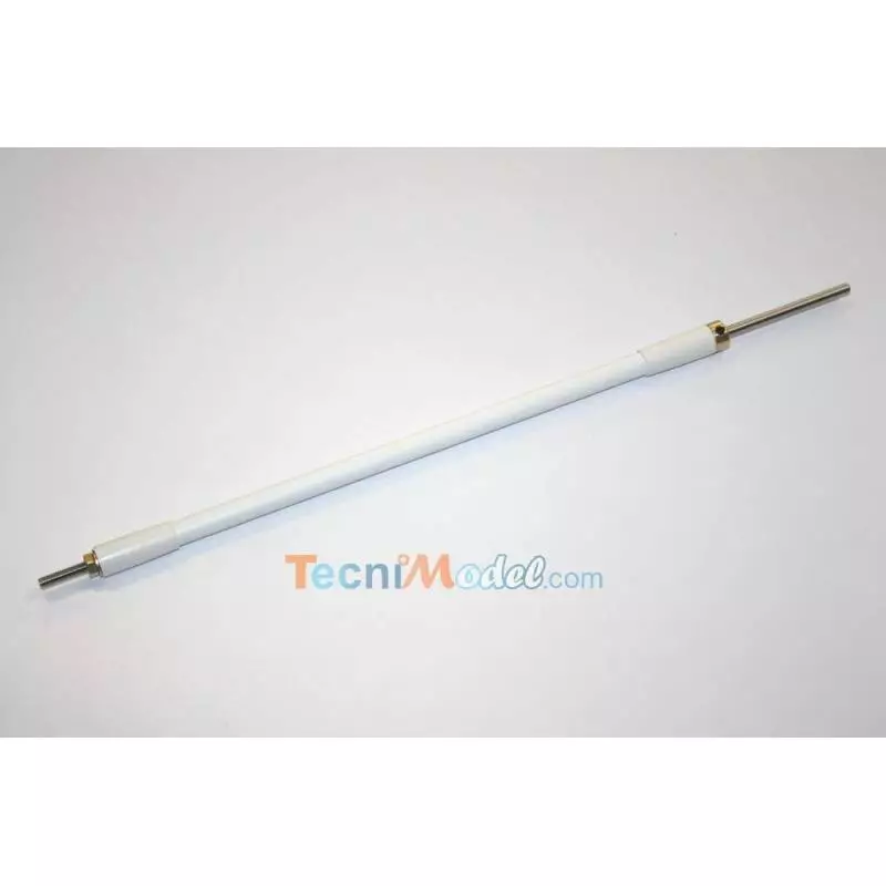 Arbre d'hélice étanche Ø4mm M4 290mm et tube d'étambot Ø8mm 217mm - Raboesch 300-03