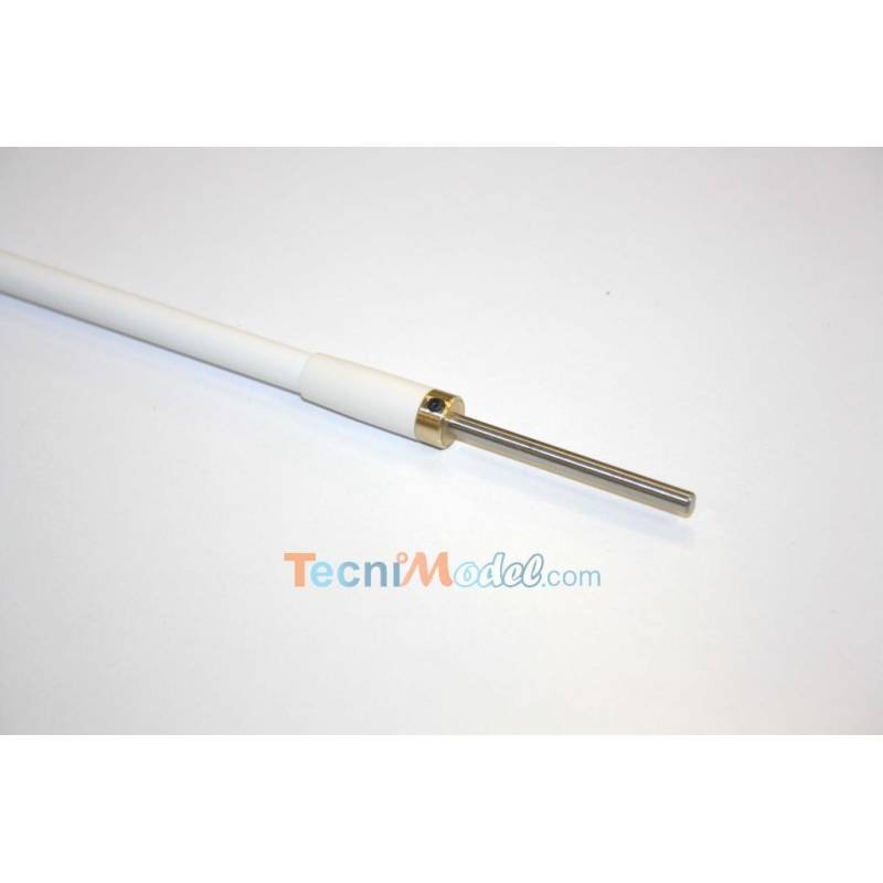 Arbre d'hélice étanche Ø4mm M4 290mm tube Ø8mm 217mm