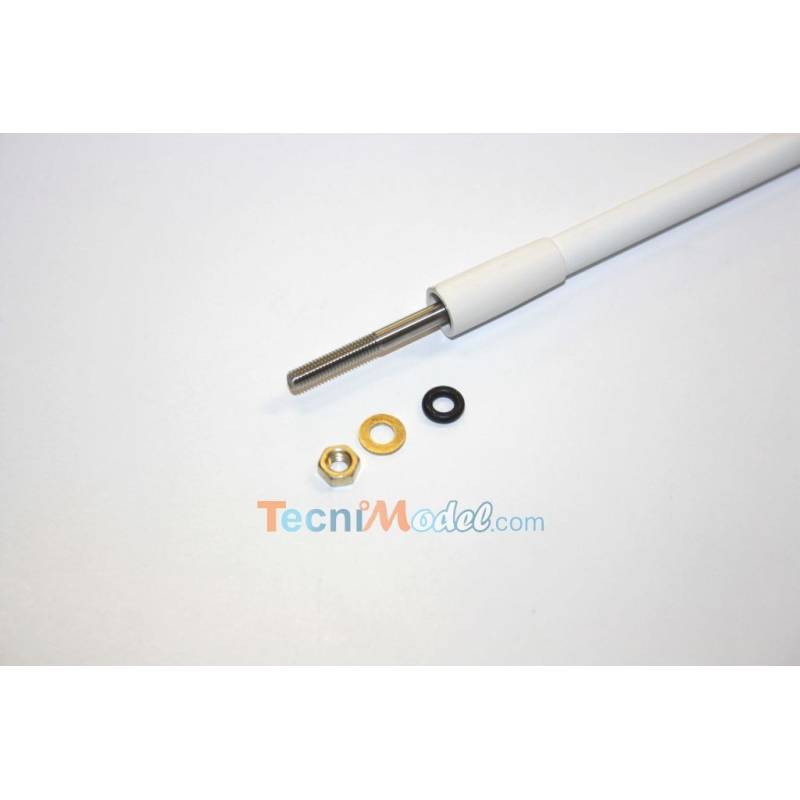 Ø4mm M4 290mm sealed propeller shaft and Ø8mm 217mm stern tube - Raboesch 300-03