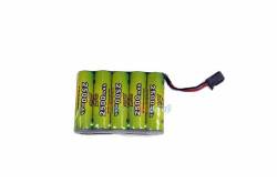 Accu de réception 6v 2500 mAh Futaba